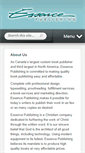 Mobile Screenshot of essence-publishing.com
